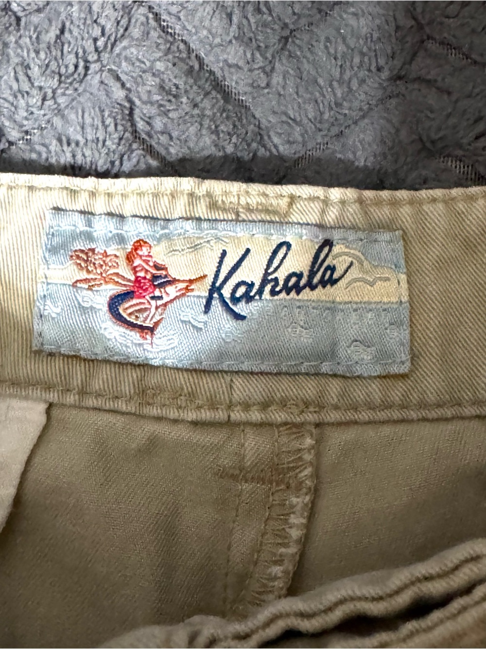 Kahala Womens Khaki Casual Shorts